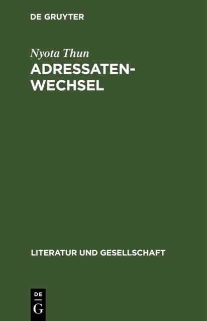 Adressatenwechsel