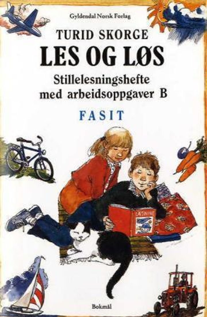 Les og løs B - stillelesningshefte med arbeidsoppgaver : fasit
