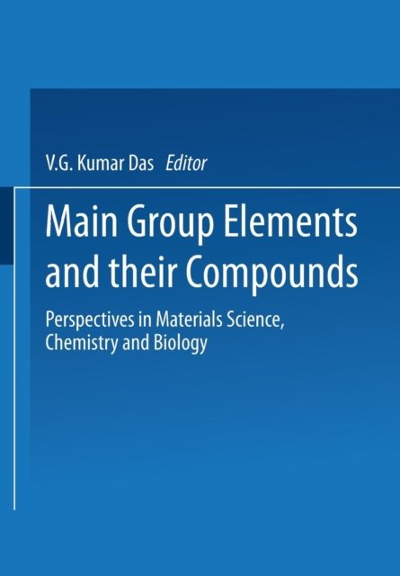 Main Group Elements and their Compounds