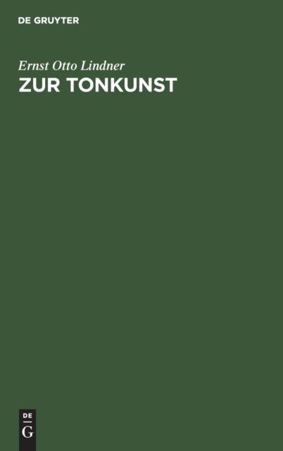 Zur Tonkunst