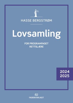 Lovsamling rettslære 2024/2025 - for programfaget rettslære