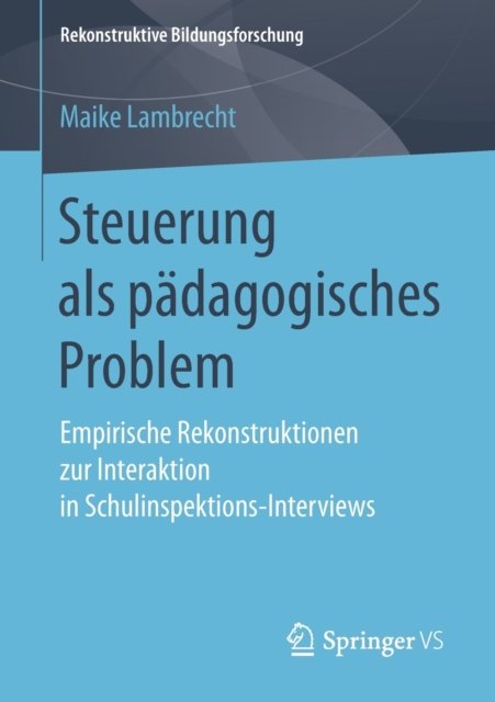 Steuerung als padagogisches Problem