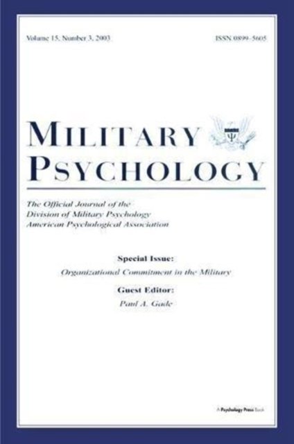Organizational Commitment in the Military