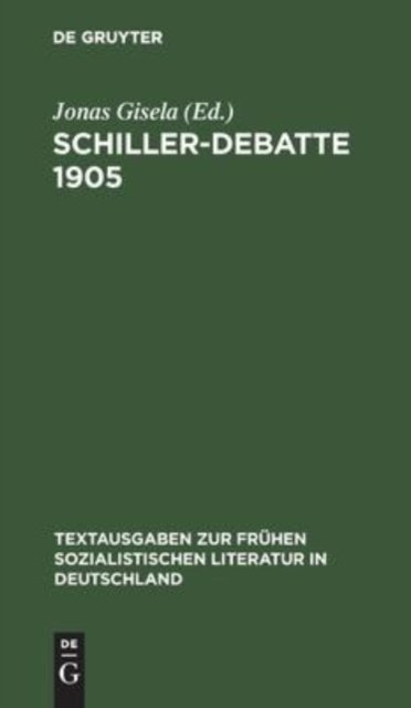 Schiller-Debatte 1905