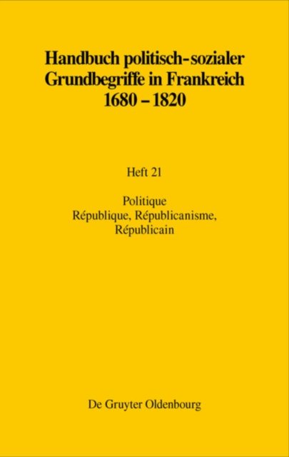 Politique. Republique, Republicanisme, Republicain