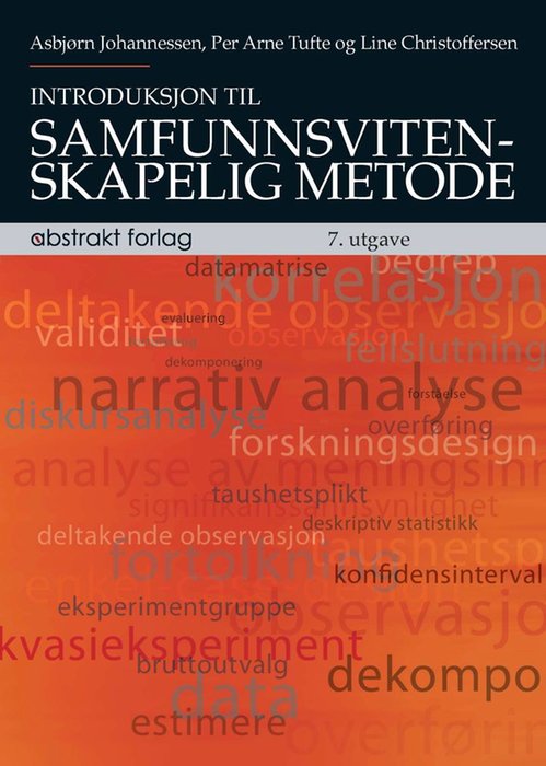 Introduksjon til samfunnsvitenskapelig metode
