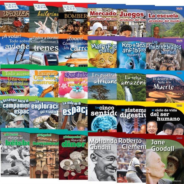 TIME FOR KIDS(R) Informational Text Grade 3 Spanish Readers 30-Book Set