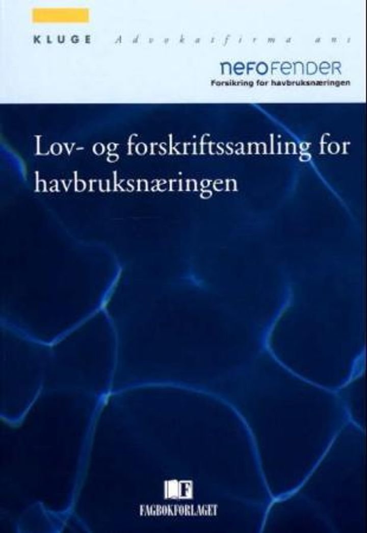 Lov- og forskriftssamling for havbruksnæringen