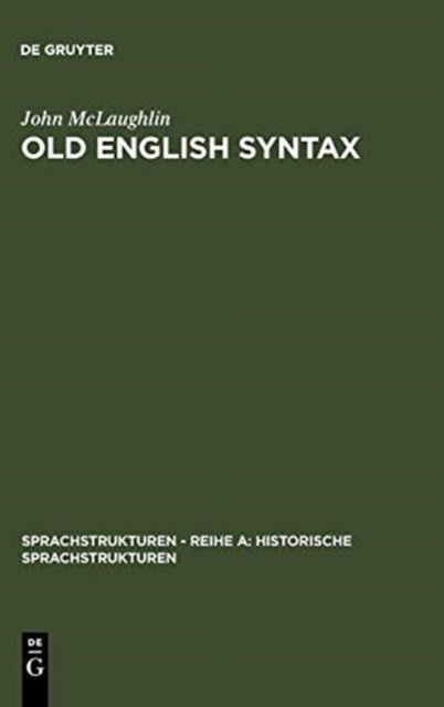Old English Syntax