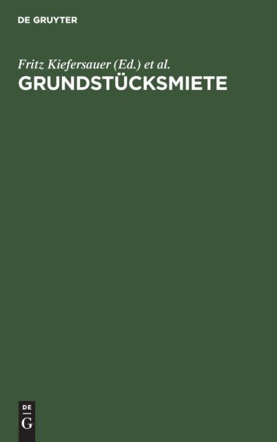 Grundstucksmiete