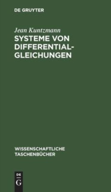 Systeme Von Differentialgleichungen