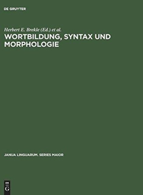 Wortbildung, Syntax und Morphologie