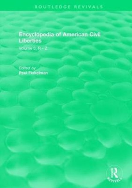 Encyclopedia of American Civil Liberties 2006