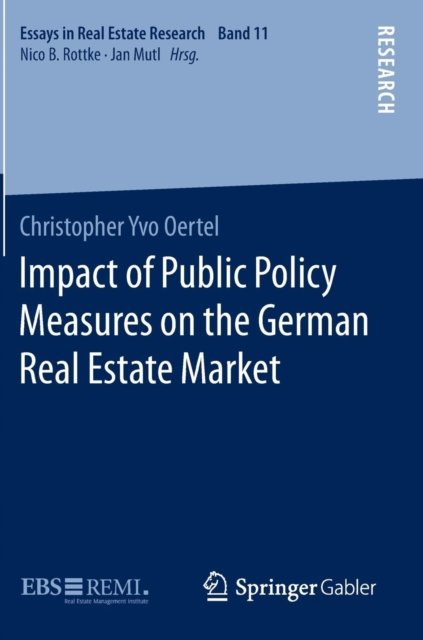 Impact of Public Policy Measures on the German Real Estate Market