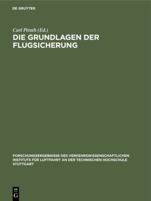 Die Grundlagen Der Flugsicherung
