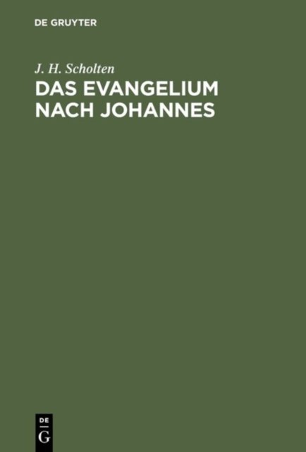 Das Evangelium nach Johannes