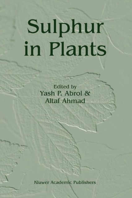Sulphur in Plants