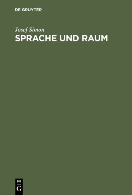 Sprache Und Raum