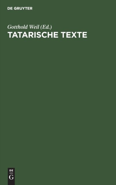 Tatarische Texte