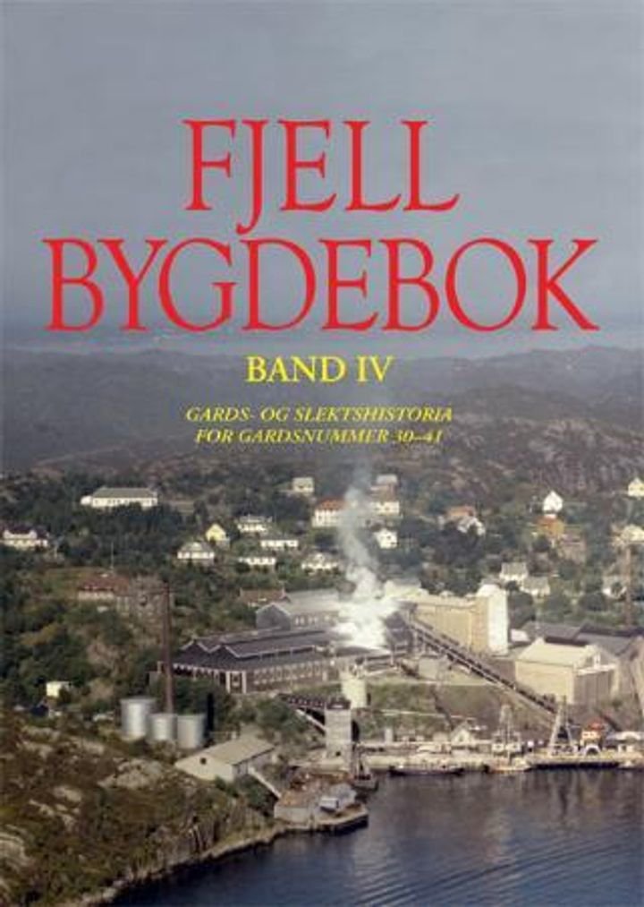 Fjell bygdebok - Bd. IV : gards- og slektshistoria for gardsnummer 30-41