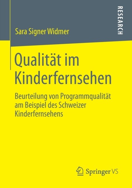 Qualitat im Kinderfernsehen