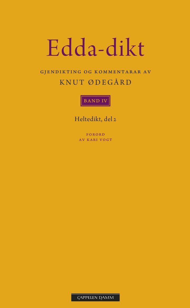 Edda-dikt - band 4 : heltedikt, del 2