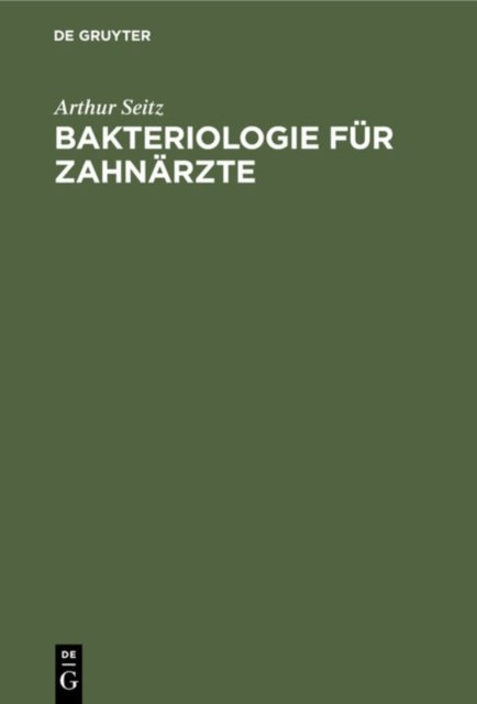 Bakteriologie Fur Zahnarzte