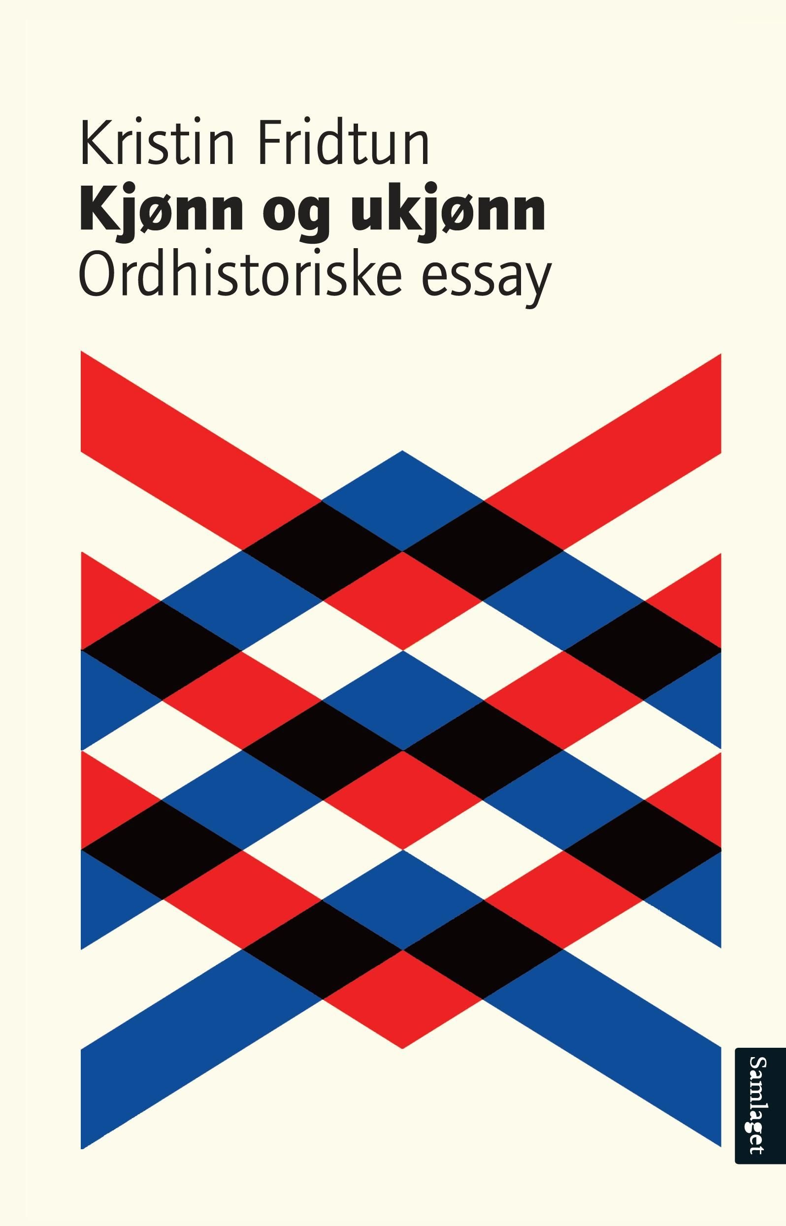 Kjønn og ukjønn - ordhistoriske essay