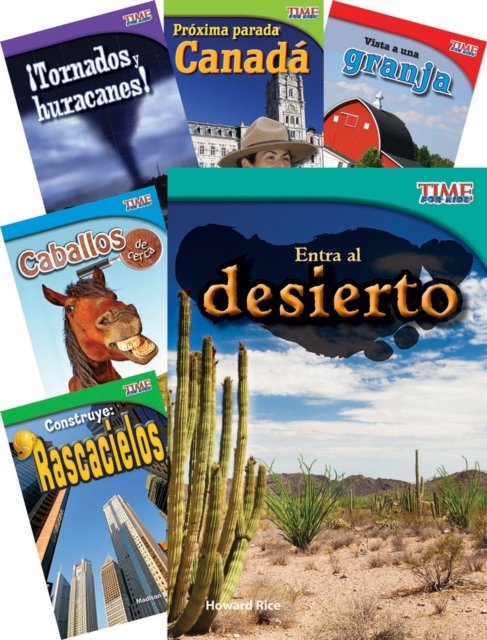 TIME FOR KIDS® Informational Text Grade 2 Spanish Readers Set 2 10-Book Set