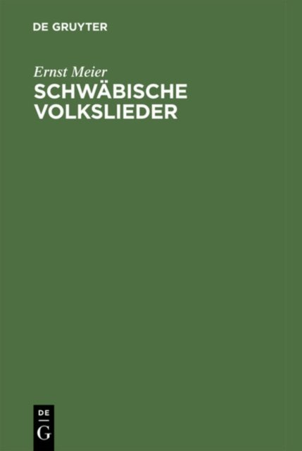 Schwabische Volkslieder