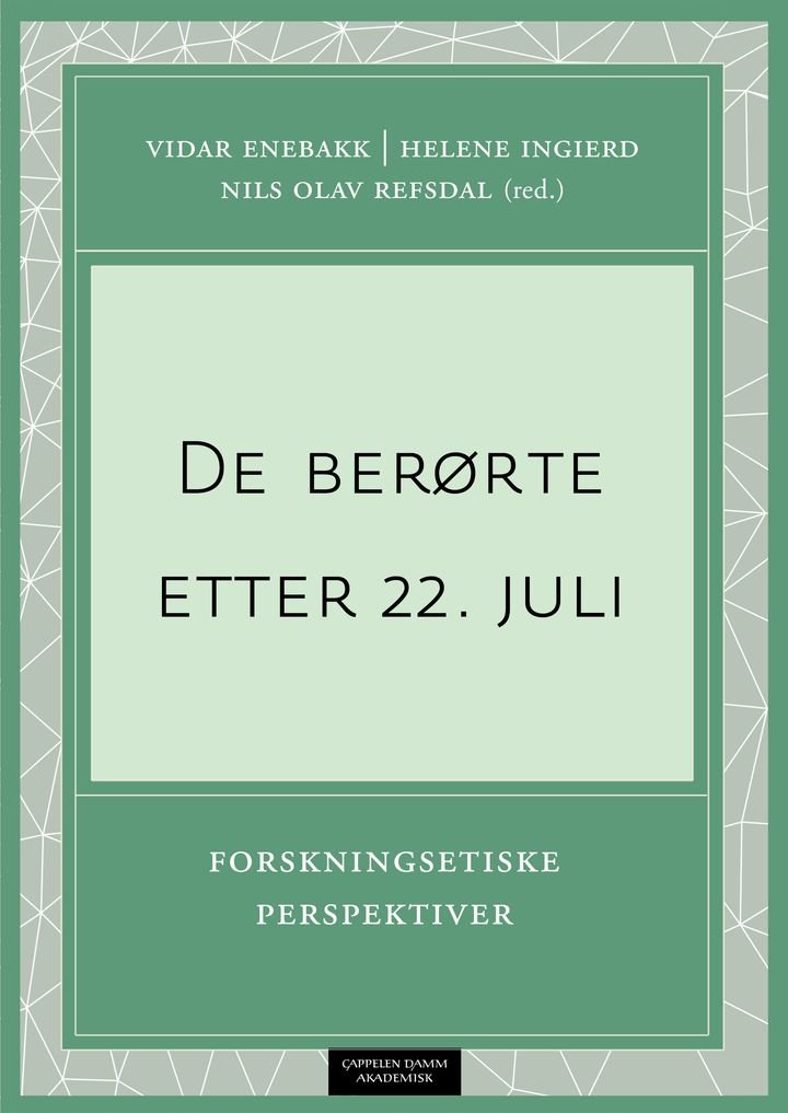 De berørte etter 22. juli - forskningsetiske perspektiver