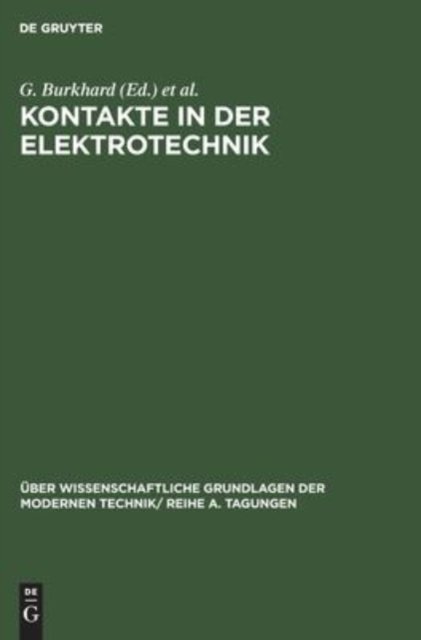 Kontakte in Der Elektrotechnik