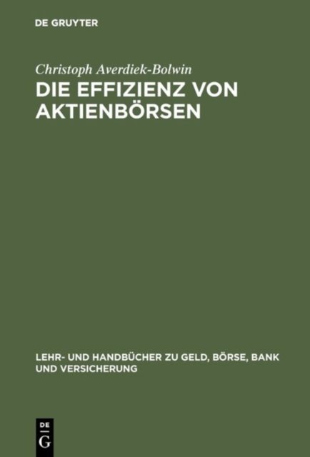 Die Effizienz von Aktienborsen