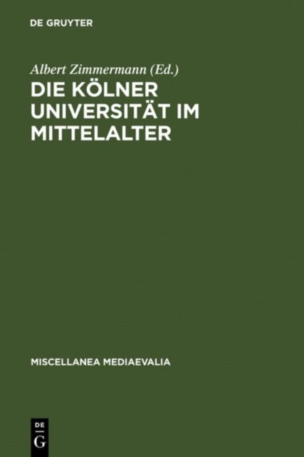 Kölner Universität im Mittelalter