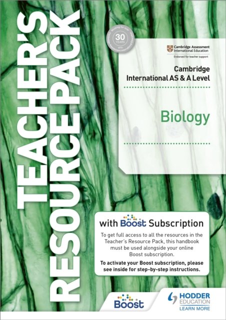 Cambridge International AS & A Level Biology Teacher''s Resource Pack with Boost Subscription