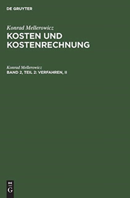 Verfahren, II