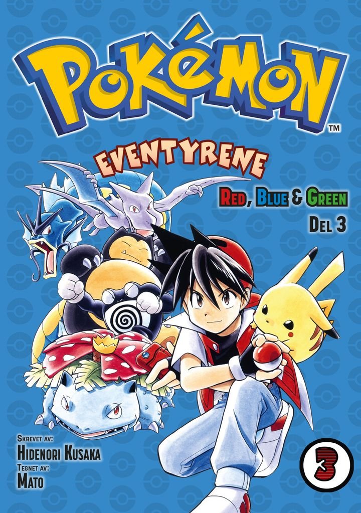 Pokémon-eventyrene - Del 3 : Red, Blue & Green