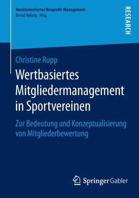 Wertbasiertes Mitgliedermanagement in Sportvereinen
