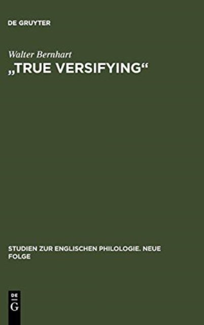 "True Versifying"