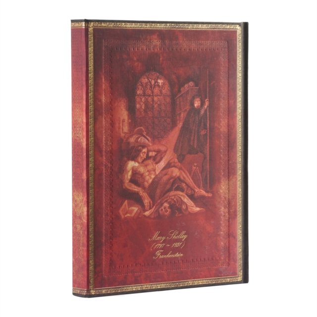 Mary Shelley, Frankenstein Ultra Lined Hardcover Journal, 144pg, 120GSM by Paperblanks (Embellished Manuscripts Collection)