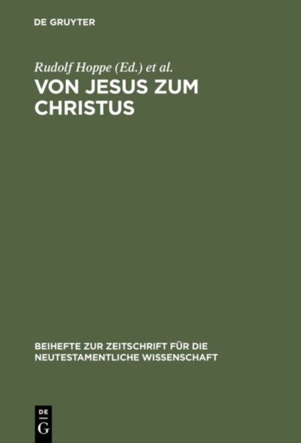Von Jesus Zum Christus