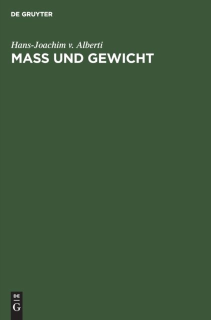 Mass Und Gewicht