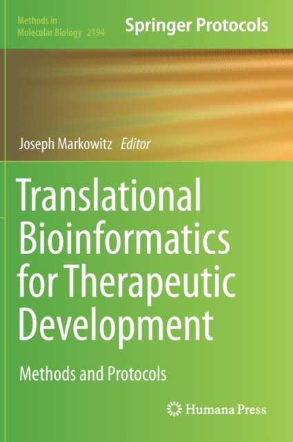Translational Bioinformatics for Therapeutic Development