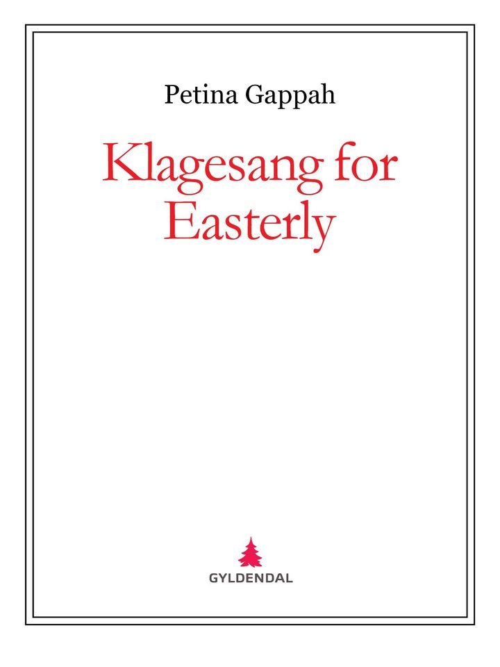 Klagesang for Easterly