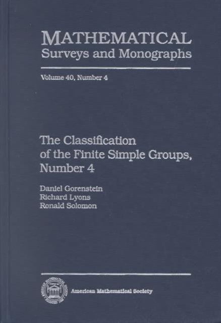 The Classification of the Finite Simple Groups No. 4: Part II, Chapters 1-4; Uniqueness Theorems