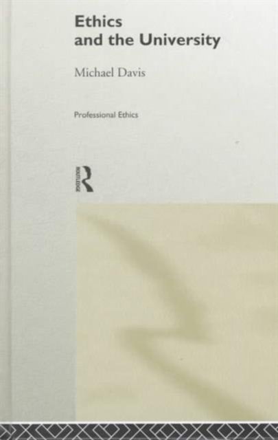 Ethics and the University