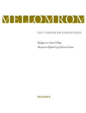 Mellomrom - tolv tekster om oversettelse