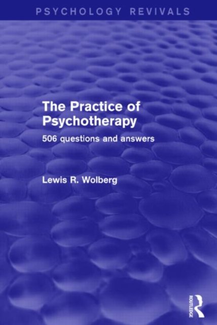 The Practice of Psychotherapy