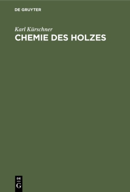 Chemie Des Holzes