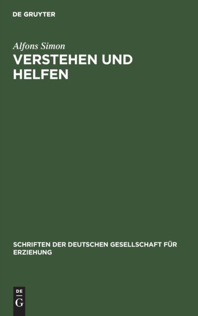 Verstehen Und Helfen